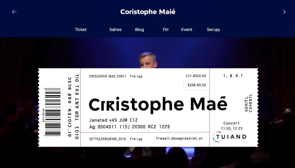 Billets concert Christophe Maé 2026 Billets concert Christophe Maé 2026