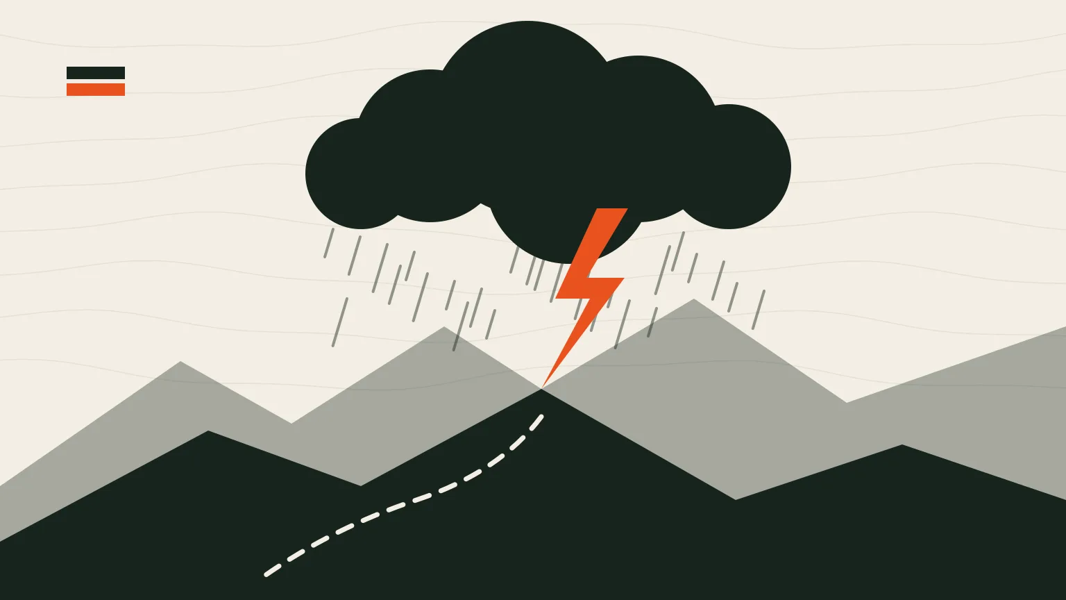 Orage en randonnée, en trail ou à vélo : que faire face à la foudre ?